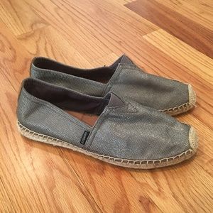 Silver Sparkly Joy & Mario Shoe